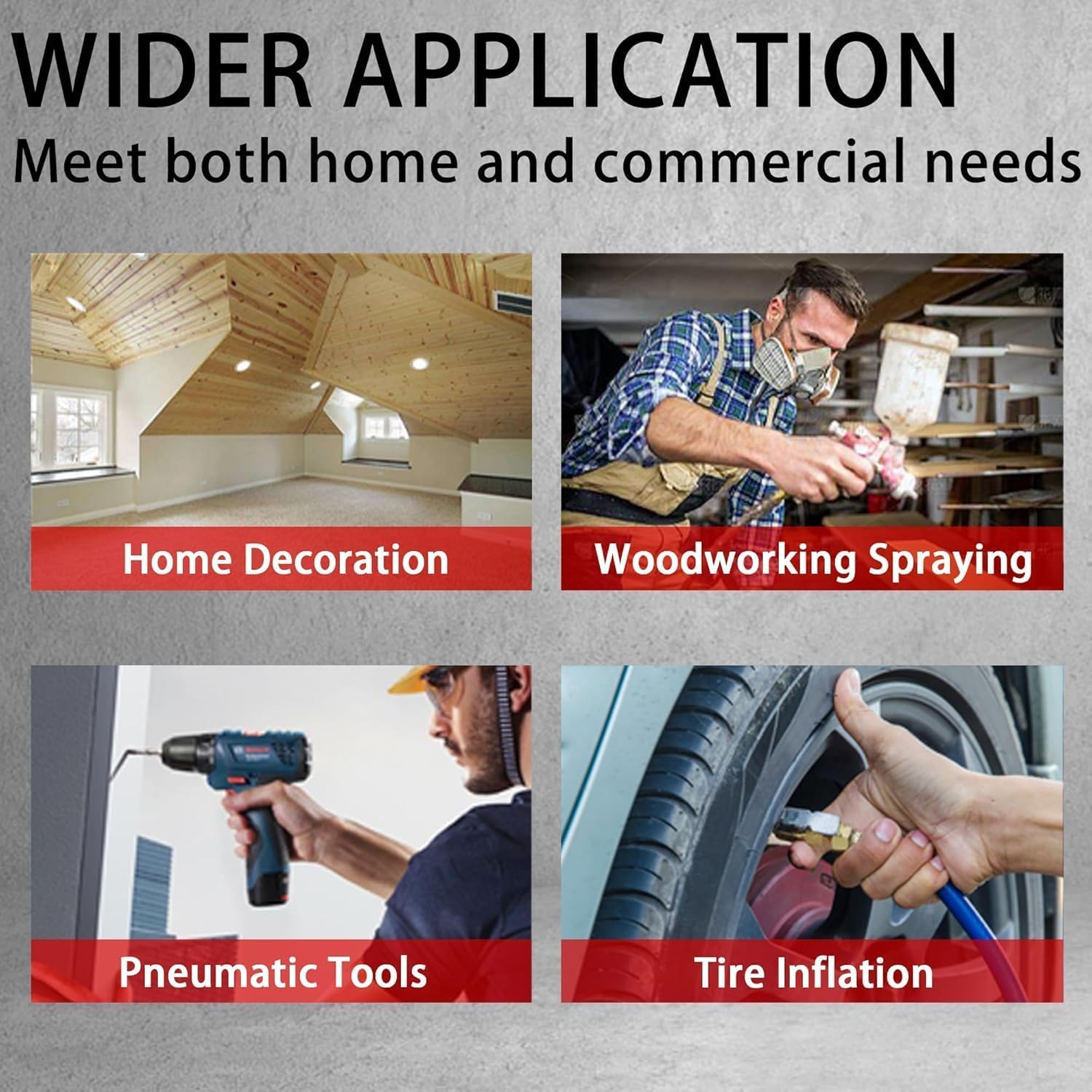 MZB ideal for spray painting and tools requiring steady airflow.