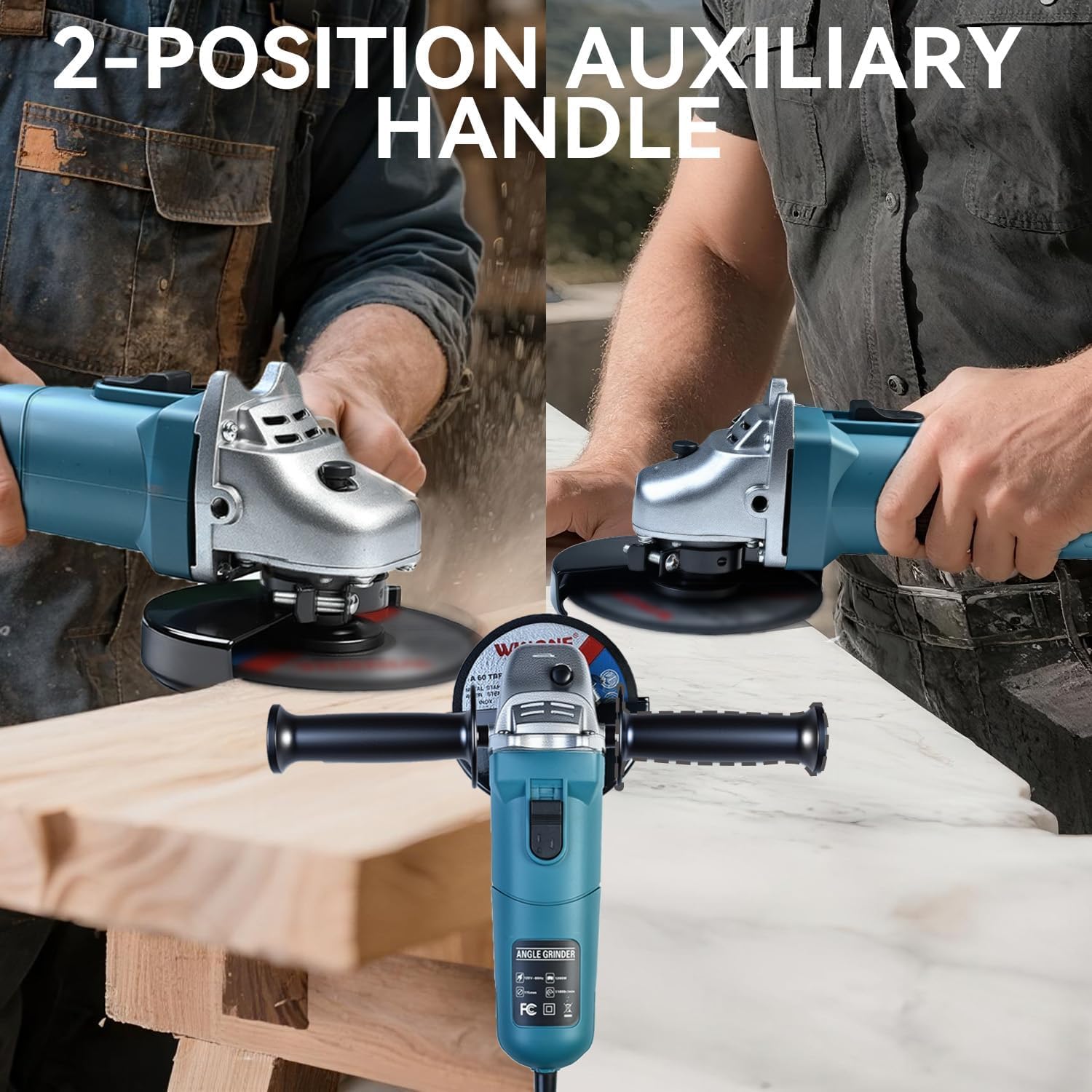 MZG angle grinder cooling system supports longer, safer sessions.