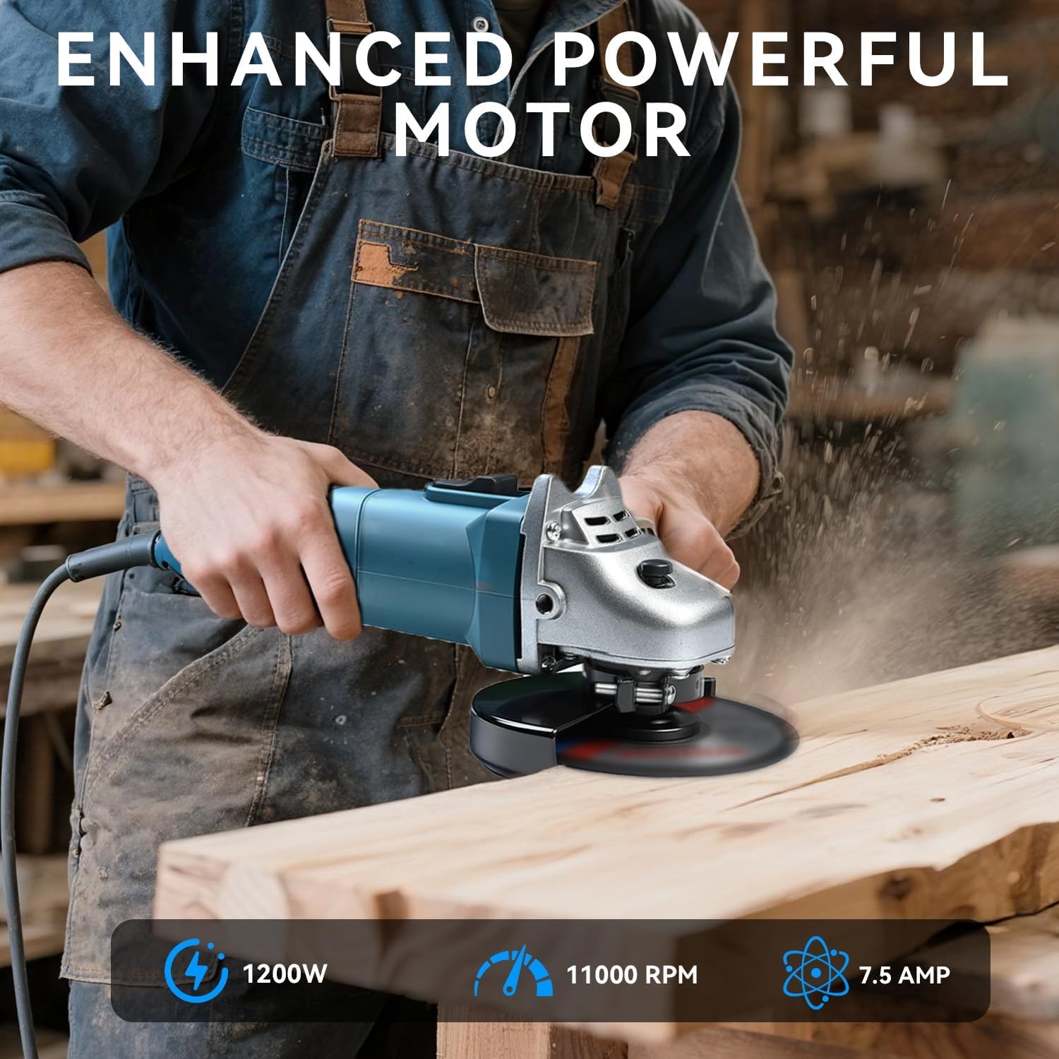MZG grinder design emphasizes dust resistance to extend tool life.