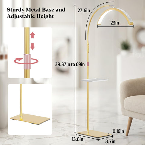 Mznoo diamond design adds glow while delivering reliable task lighting.