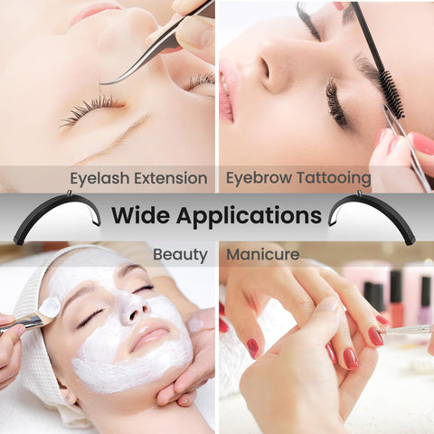 Mznoo Lash Light 320-degree rotation for flexible positioning