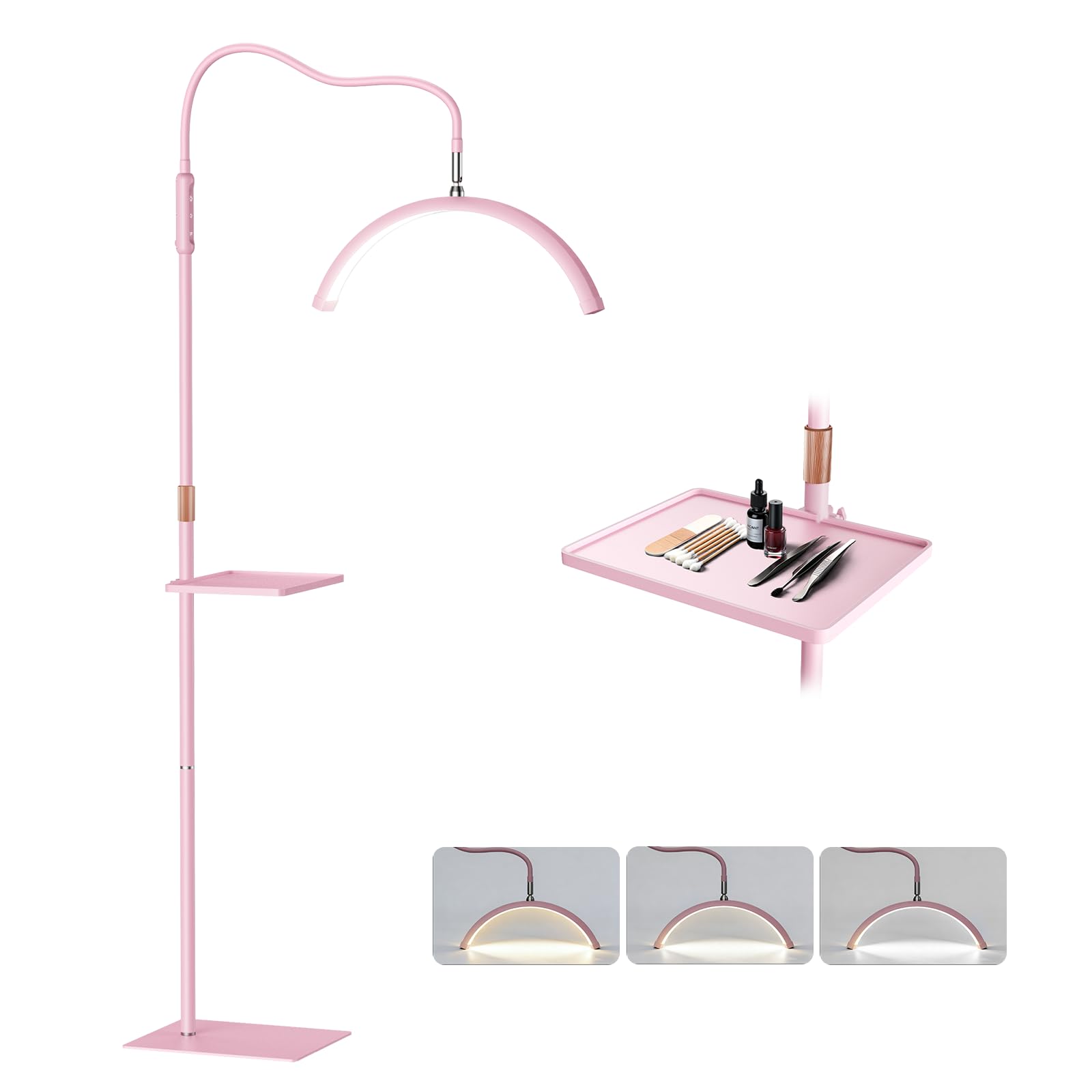 Mznoo Sturdy Metal Base ensures stable studio setup.