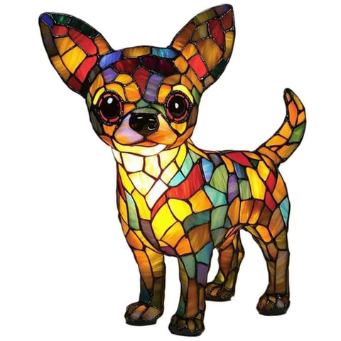 MZU 3D puppy table lamp adds playful ambience to desks.