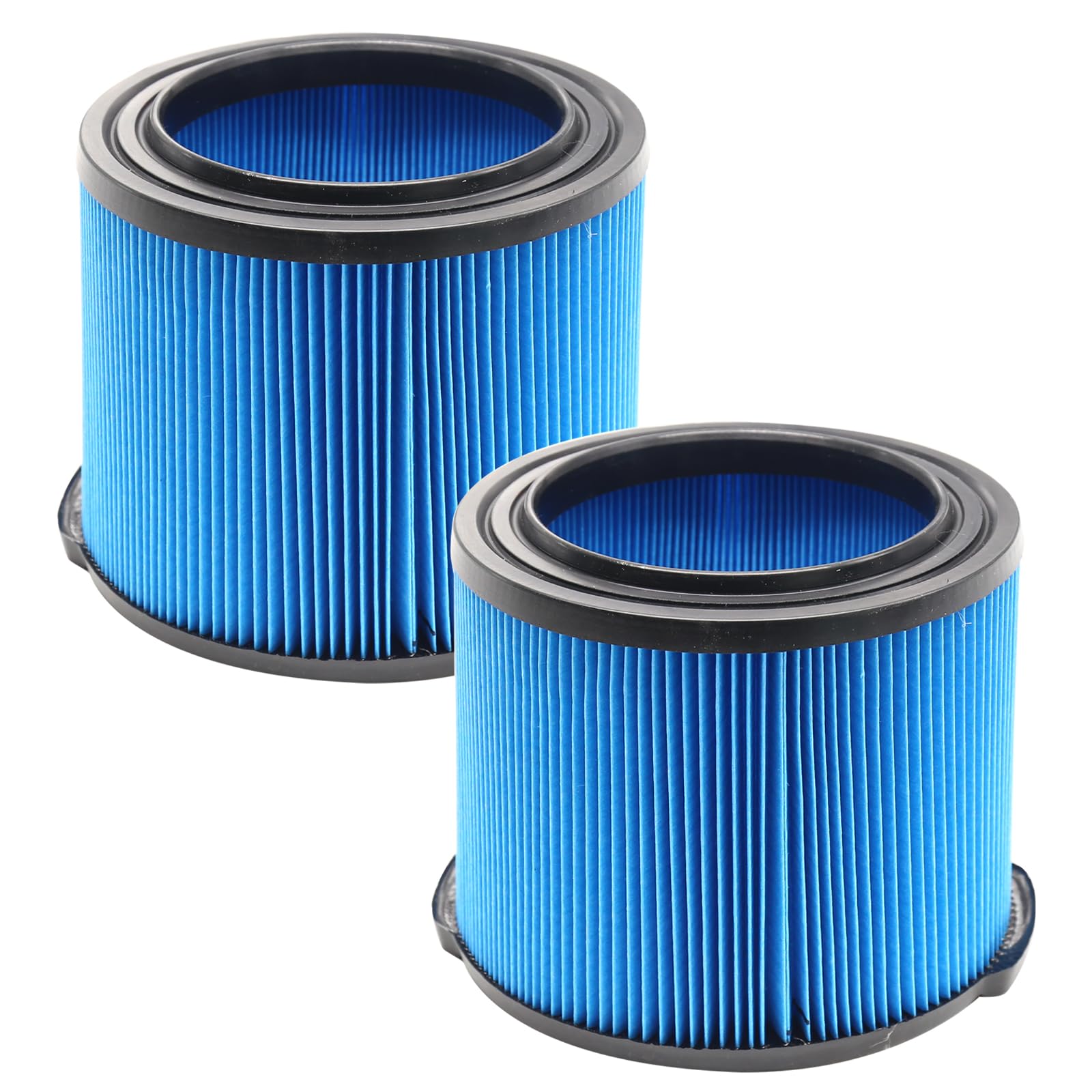 MZY VF3500 2-pack filter set with 3-layer pleats for Ridgid vacuums