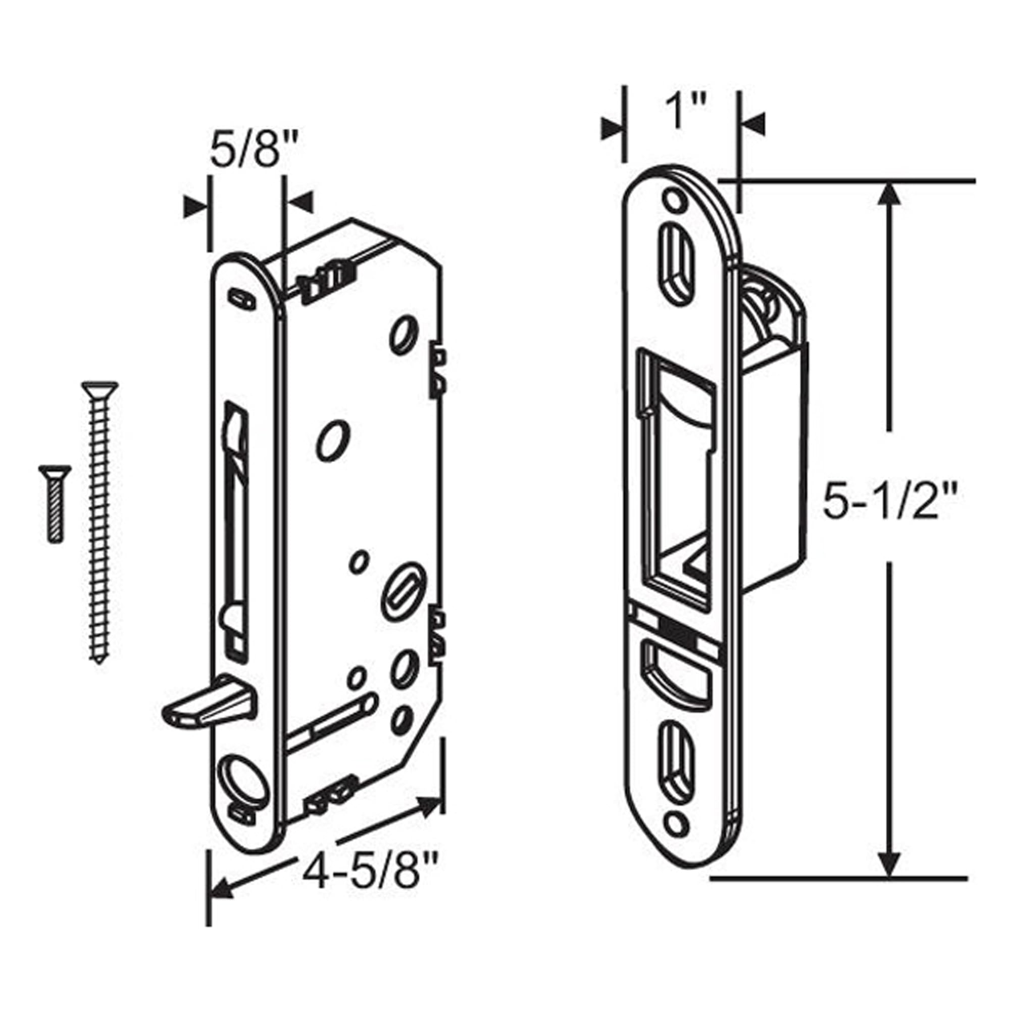 N8LokNLok keeper assembly for reliable door latching