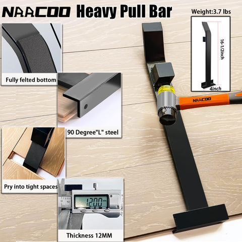 NAACOO 10-inch contour gauge with lock for accurate template transfer.