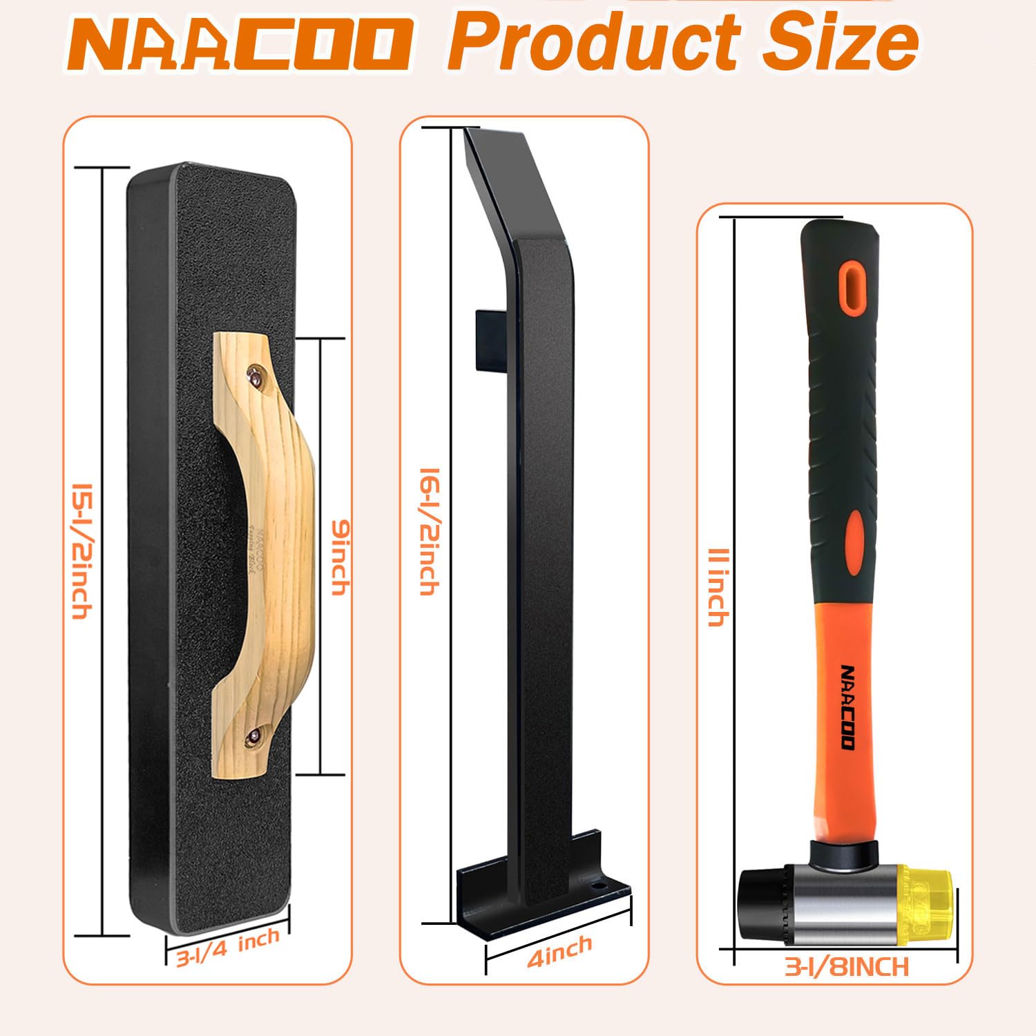 NAACOO 20pc spacers provide stable, precise gaps