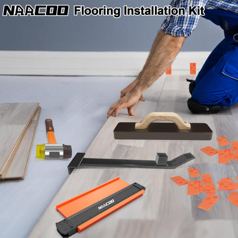 NAACOO ergonomic tapping block with comfortable non-slip handle.
