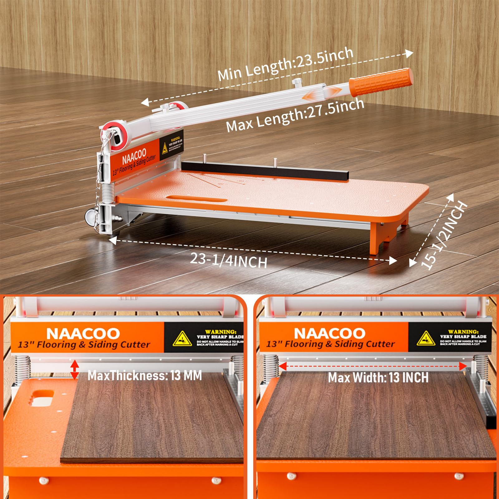 NAACOO floor cutter blade replacement option for sustained performance