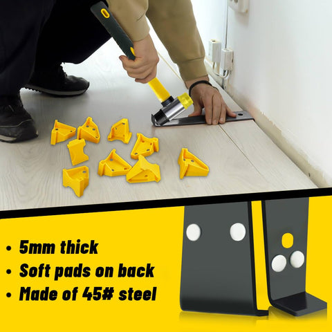 NAACOO floor installation kit close-up with durable nylon tapping block