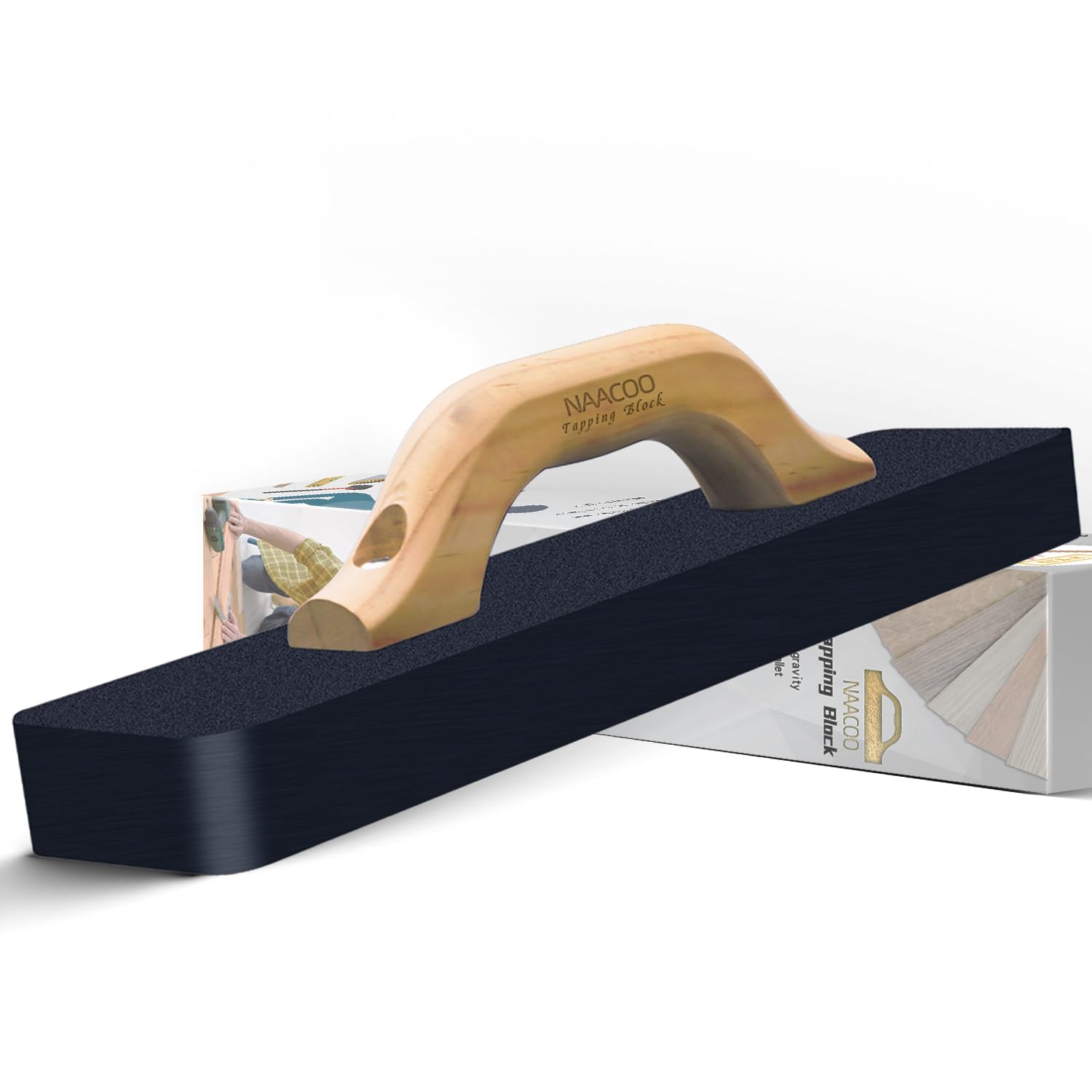 NAACOO heavy big tapping block for direct floor tapping without a mallet.