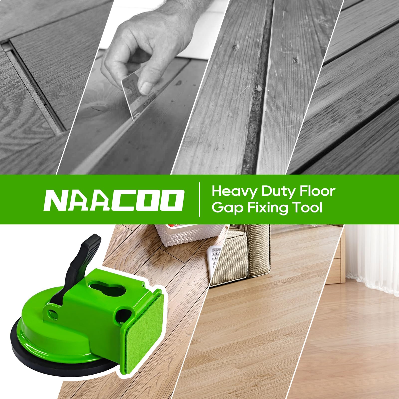 NAACOO heavy-duty iron tool suitable for professional floor gap repairs