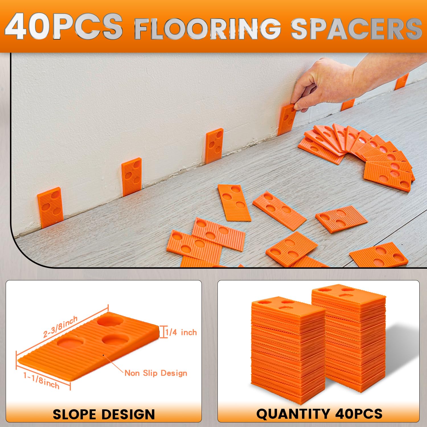 NAACOO rubber mallet double-faced protects floors during tapping