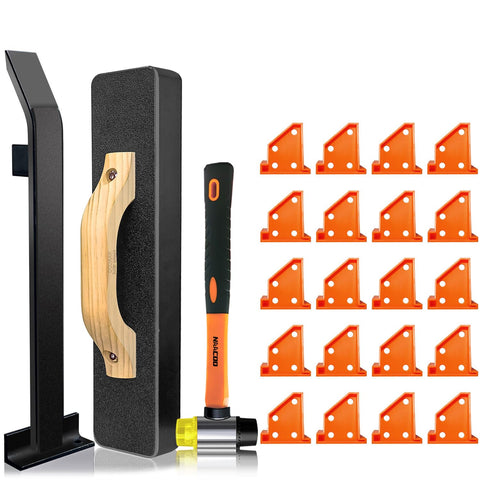 NAACOO tapping block creates tight seams for laminate floors