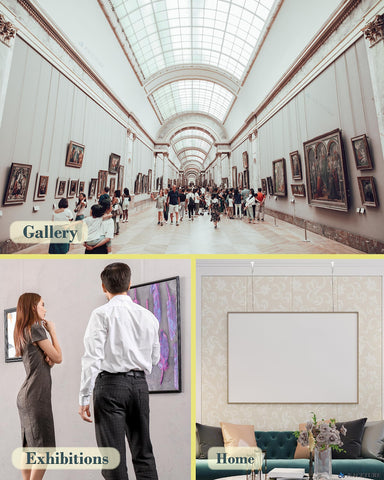 NACETURE universal compatibility with most gallery systems.
