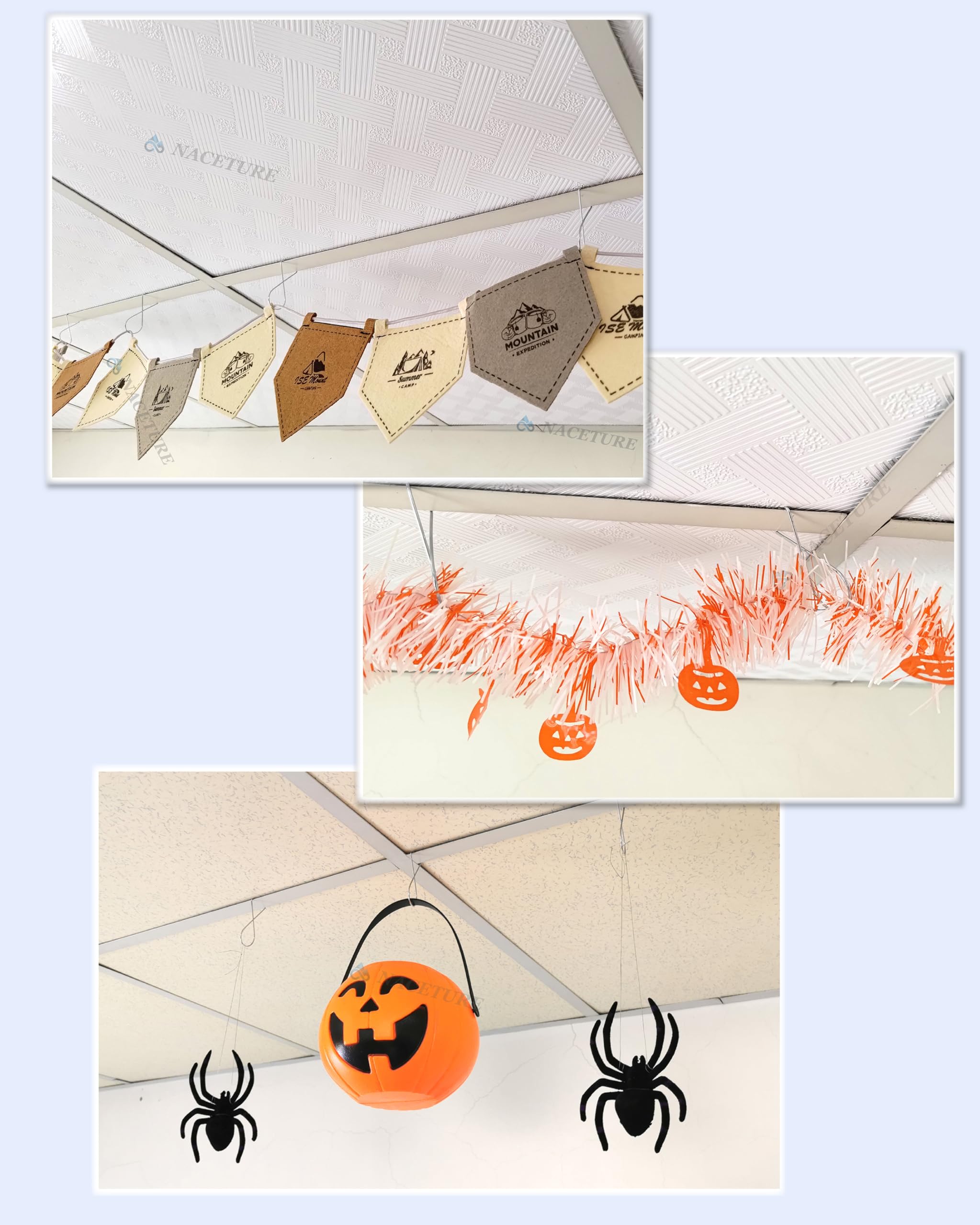 NACETURE versatile hanging solution suitable for lights, plants, and decorations