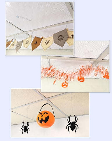 NACETURE versatile hanging solution suitable for lights, plants, and decorations