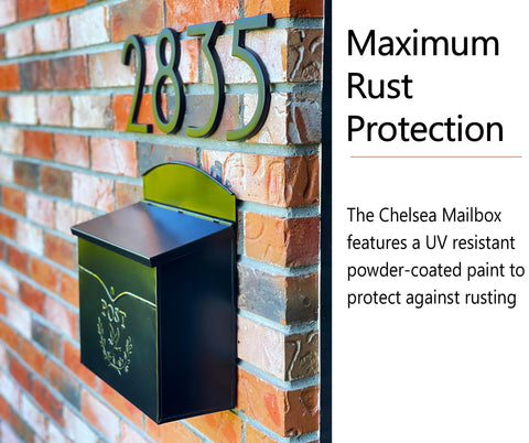 NACH Chelsea matte black finish complements modern or traditional exteriors.