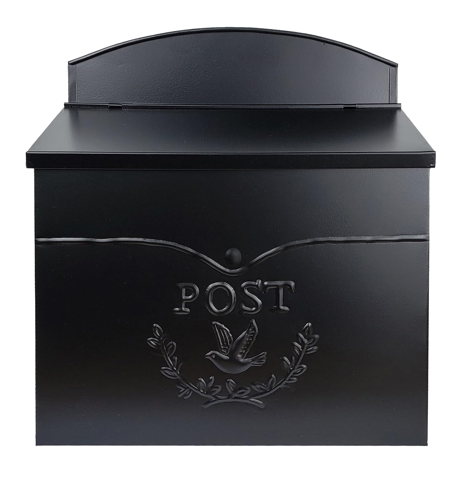 NACH Chelsea wall mount mailbox outside, secure and weather-ready for daily mail.