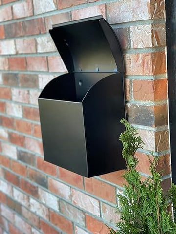 NACH mailbox dimensions 12.4 by 7.1 by 11.8 inches.