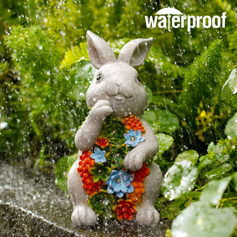 Nacome bunny statue packed in gift ready box for Mom or Grandma
