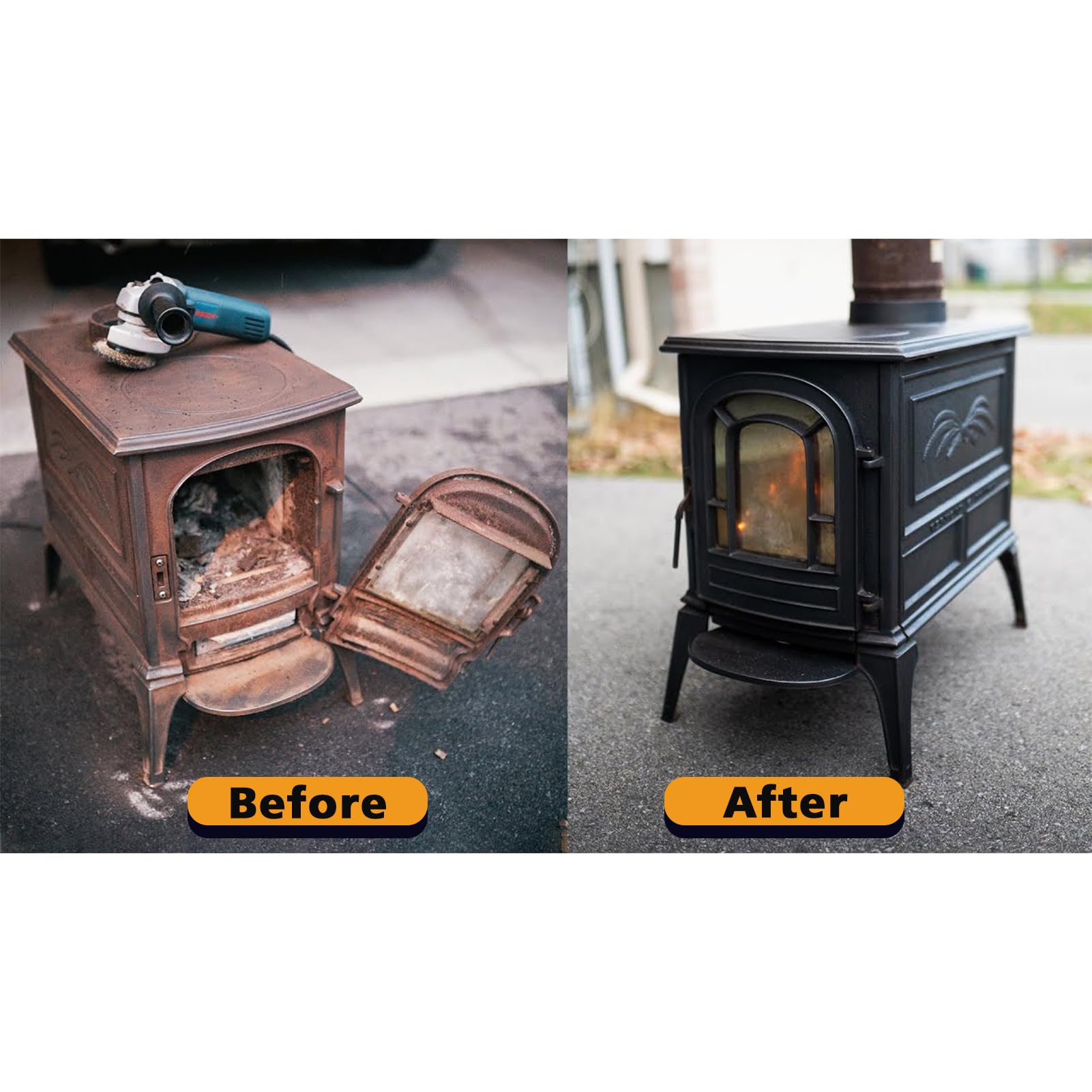 NADAMOO heat-resistant coating resists cracking under high temperatures.