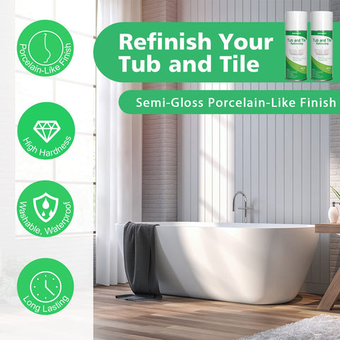NADAMOO spray on wall tiles delivering durable porcelain-like shine