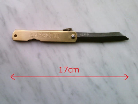 Nagao Seisakusho manufacturing detail illustrating craftsmanship behind Higo no Kami
