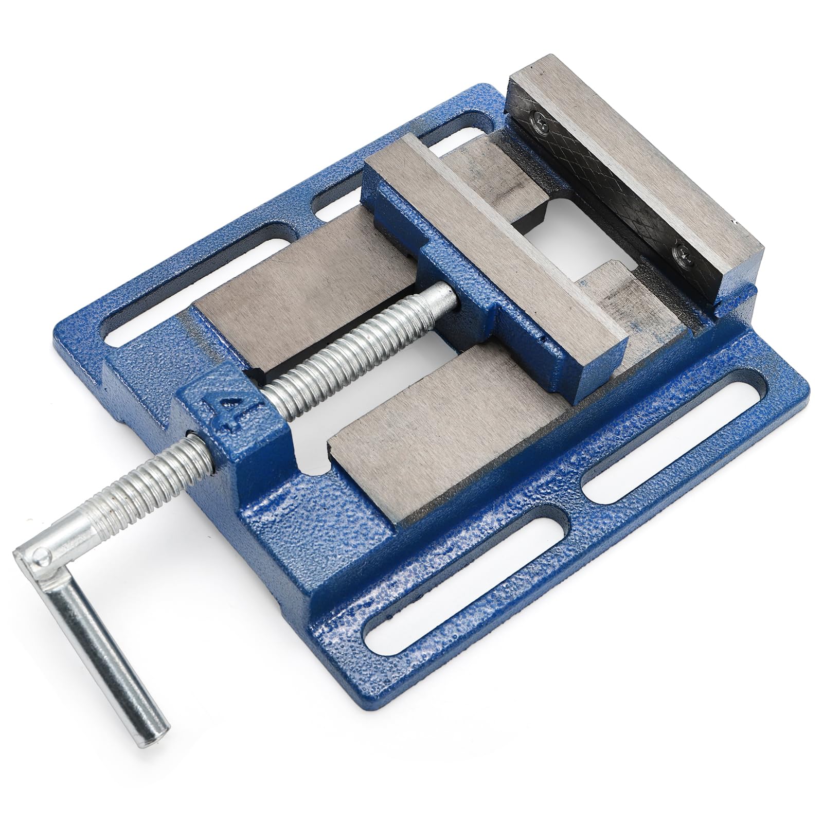 Nagpew drill press vise with 4 inch jaw opens wide for versatile drilling projects