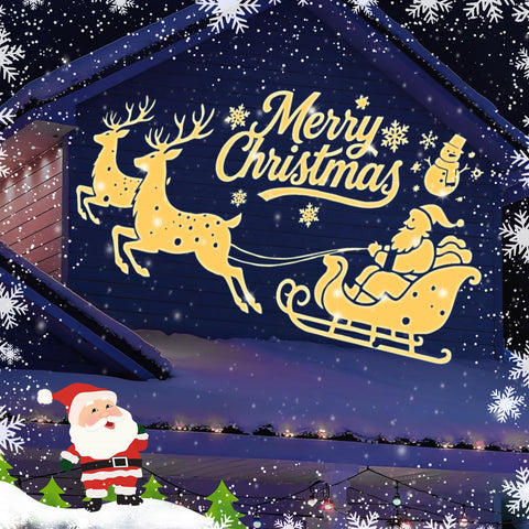 Nagudenfo projector colors Warm White Red Green for vivid holiday ambiance