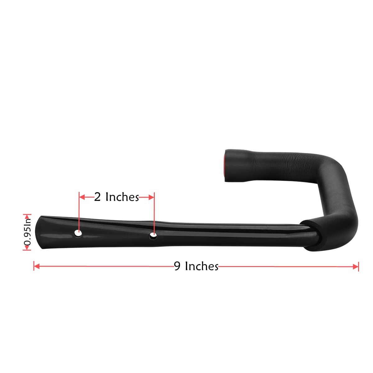 Naikozmo powder coated steel hooks resist rust in damp garages