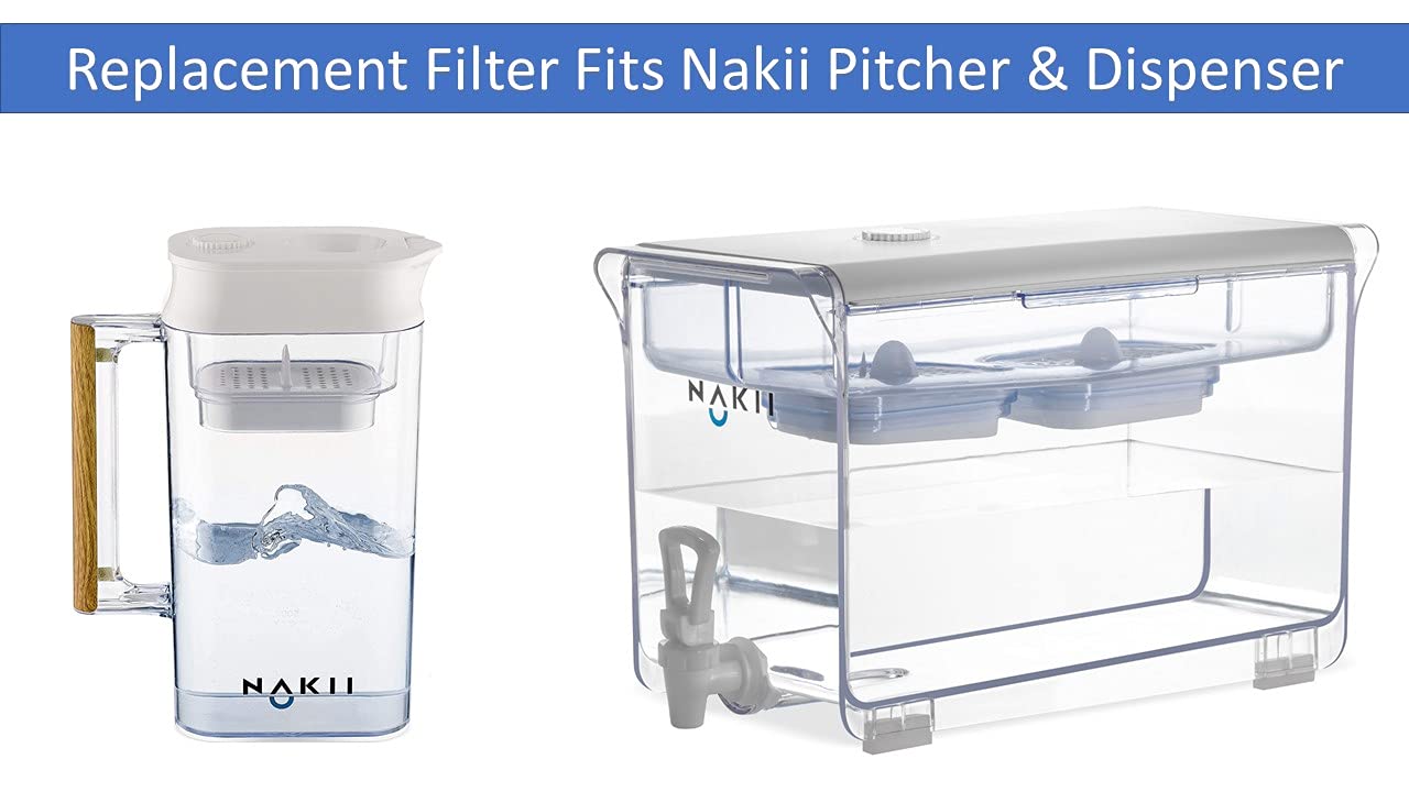 Nakii replacement filter for NFP-100 delivers purified water quickly