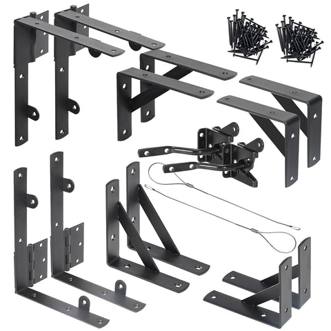 NAKIS anti-sag hinges stabilize wooden gates for smoother operation.