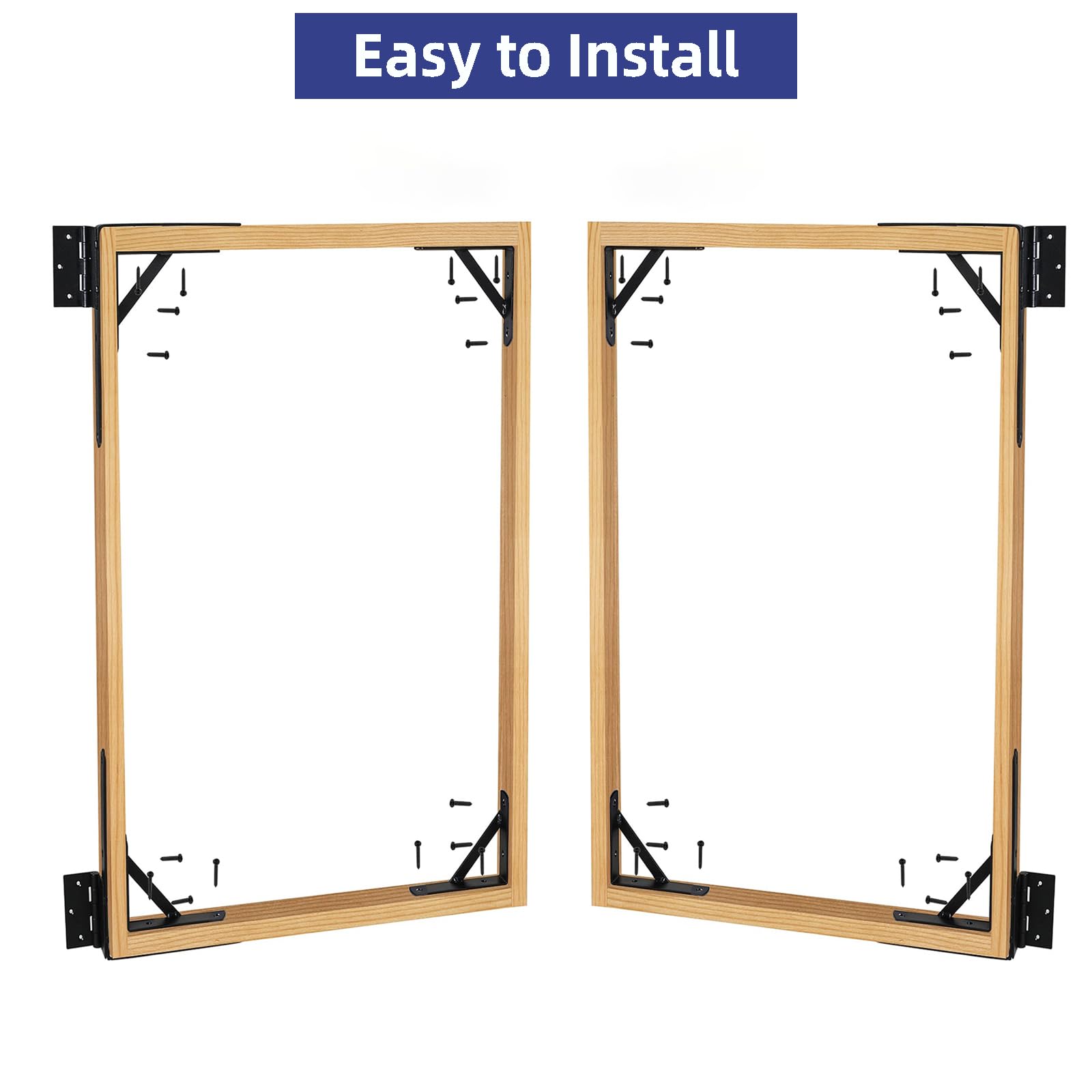 NAKIS bar and pull ring aid easy latch access and operation.
