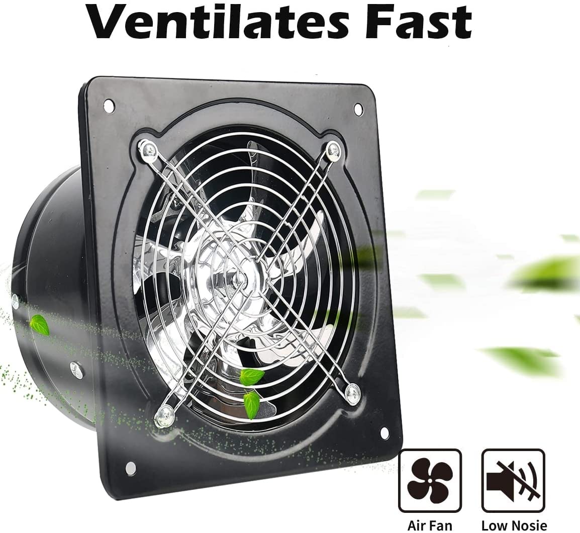 Nalle exhaust fan motor assembly with copper bearing and thermal protection