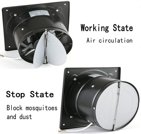 Nalle automatic valve reduces pests when the fan is off