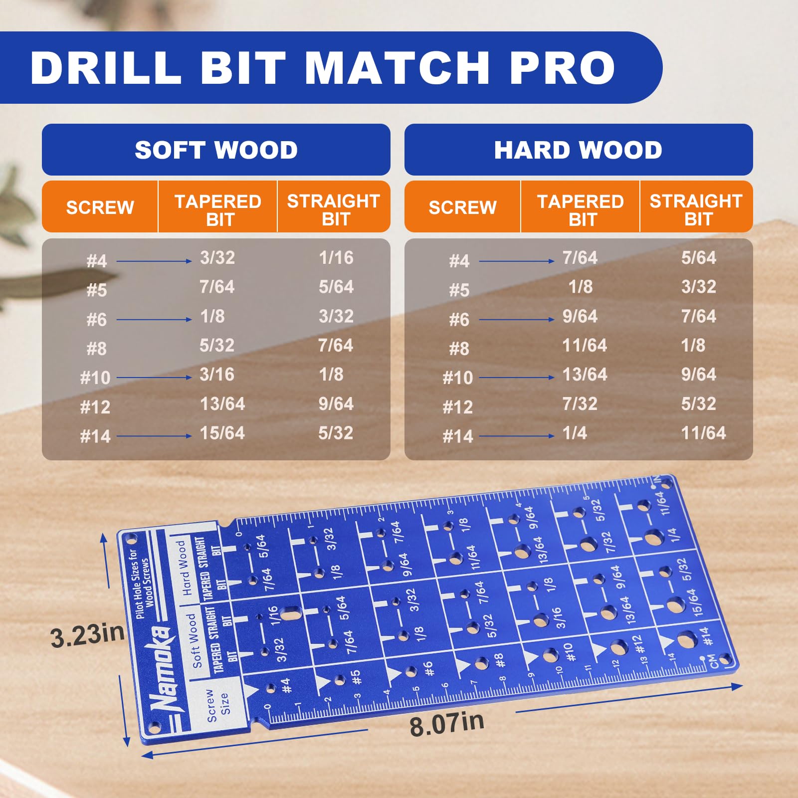 NAMOKA pro-grade-screw-gauge delivers reliable sizing and long-lasting performance.