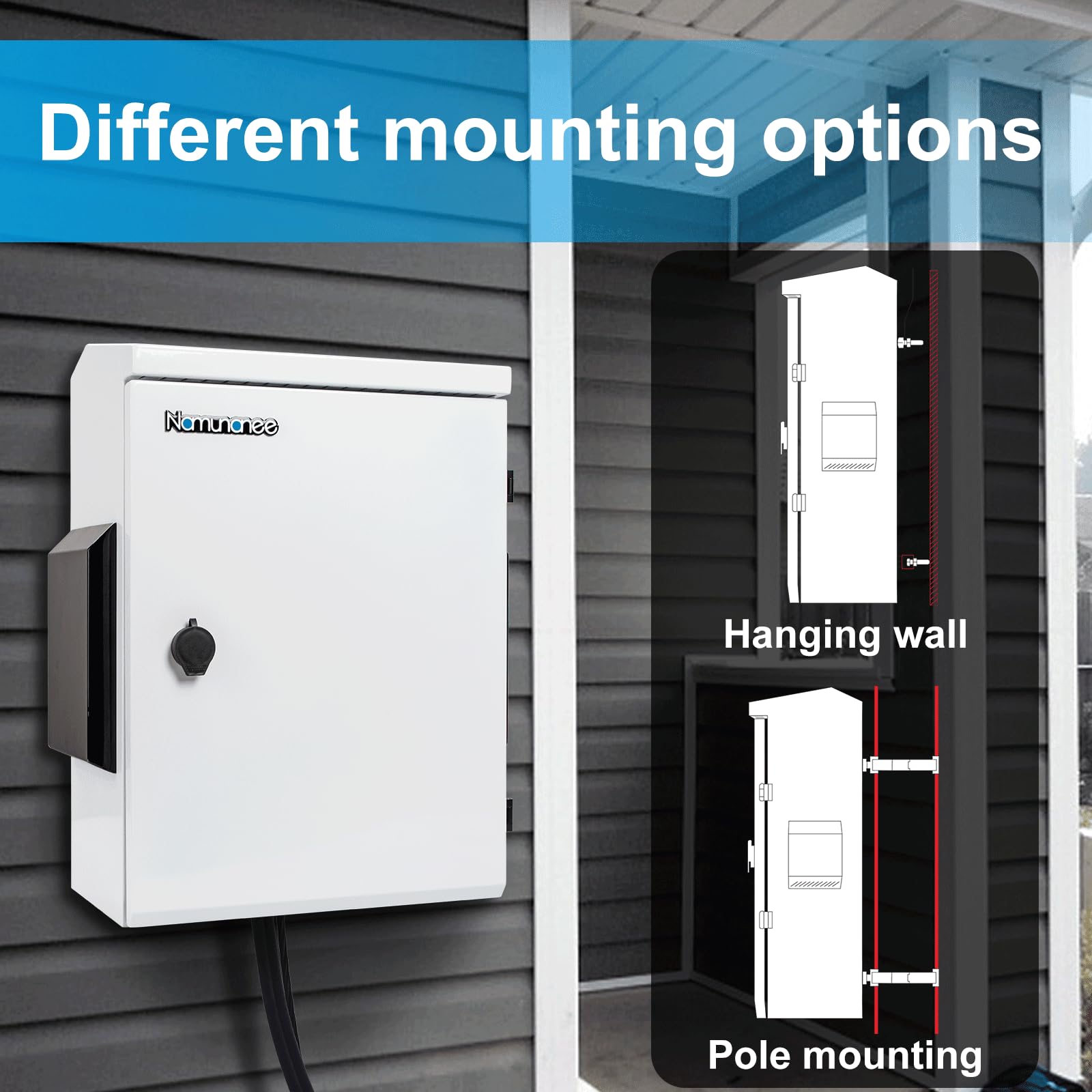 Namunanee outdoor box includes 304 stainless steel accessories for outdoor use