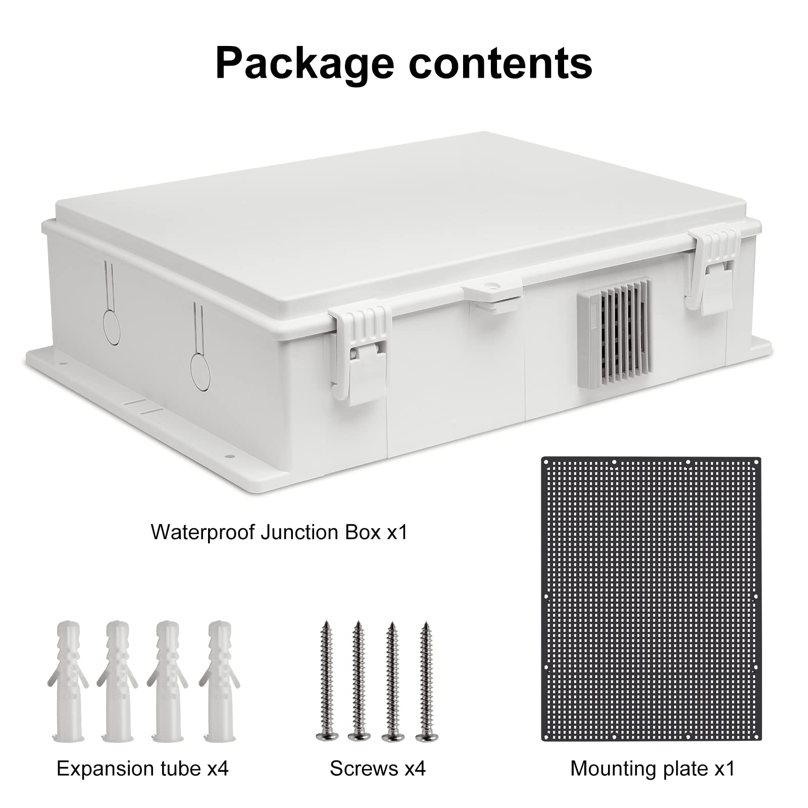 Namunanee enclosure measures 15.7 by 11 by 4.1 inches.