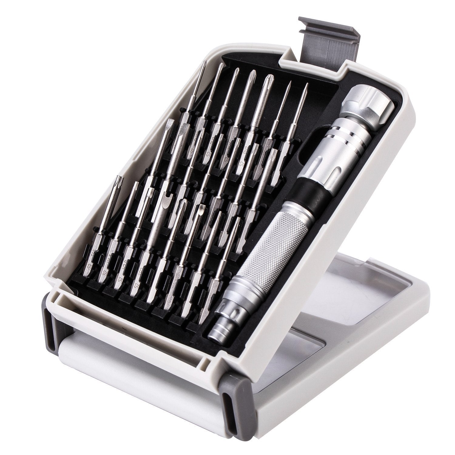 NANCH 22-in-1 precision screwdriver with extendable handle for tight electronics access.