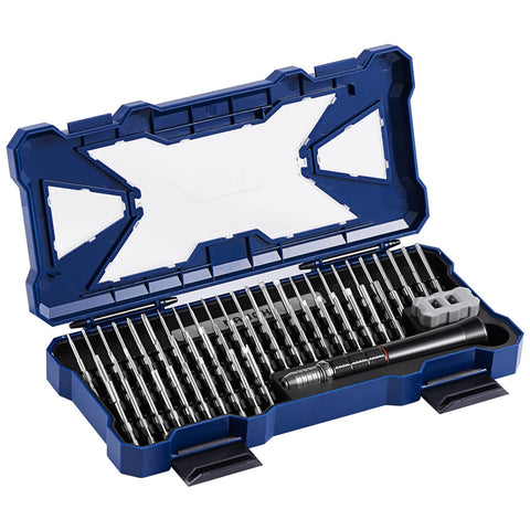 NANCH precision screwdriver set with aluminum handle for comfortable grip and control