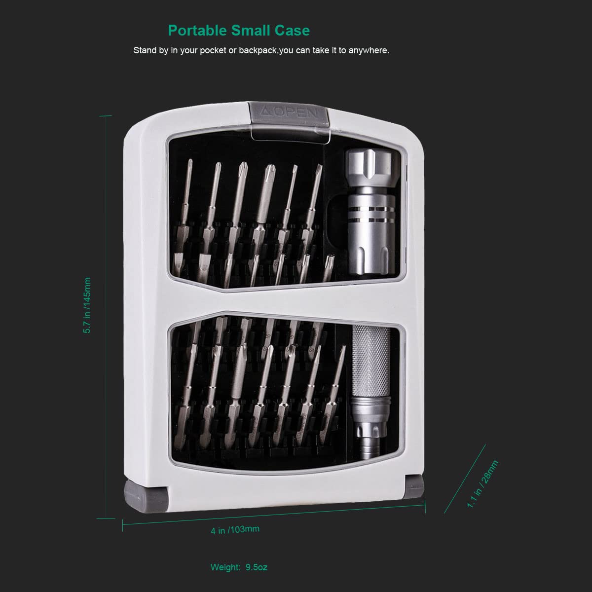 NANCH premium S2 bits withstand repeated use without stripping screws.