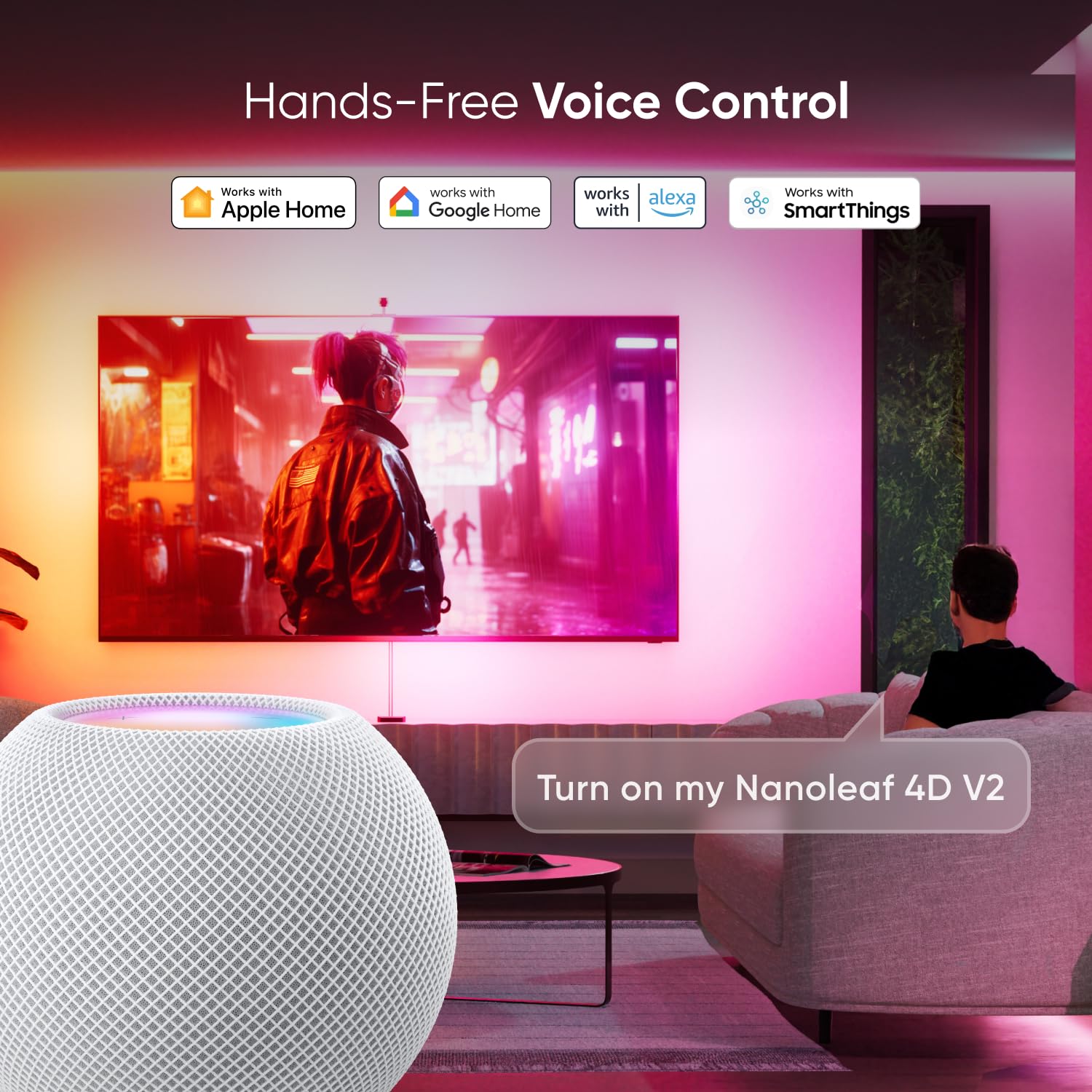 Nanoleaf 4D V2 privacy cover keeps camera lens protected