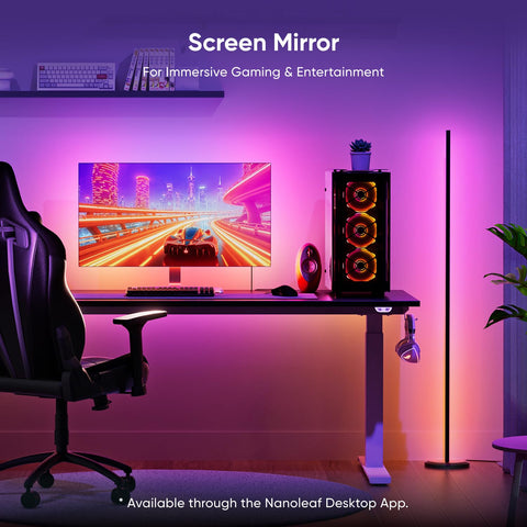 Nanoleaf floor lamp setup tip for quick assembly