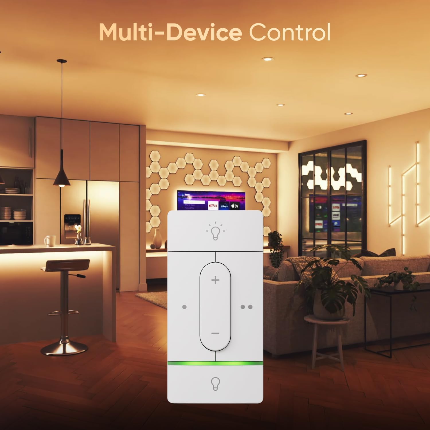 Nanoleaf wireless no-hub setup for easy installation