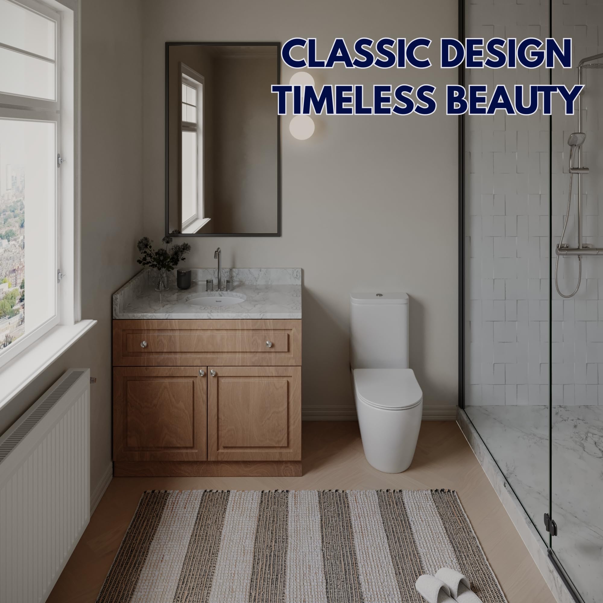Nantucket Sinks UM-13x10-W slim exterior footprint.
