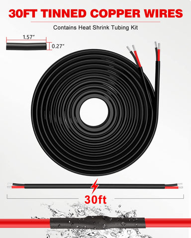 NAOEVO 600V-rated 16 AWG wire suitable for varied voltage applications