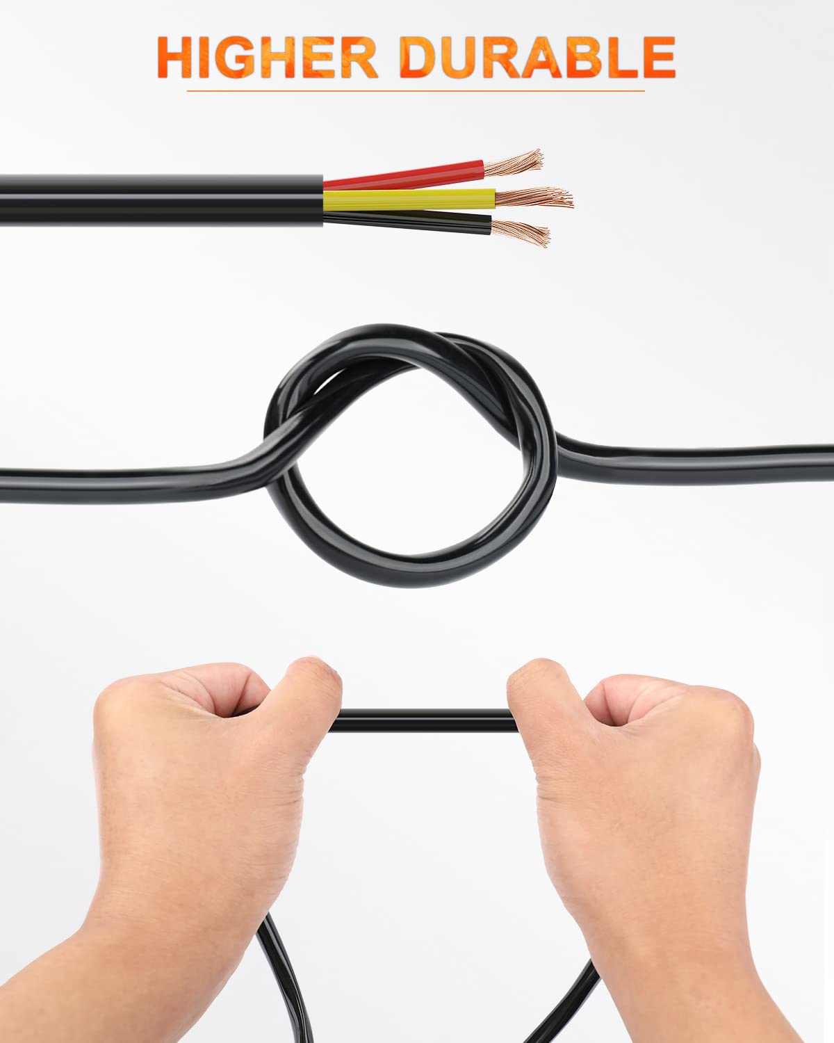 NAOEVO 600V rated wire for diverse voltage applications