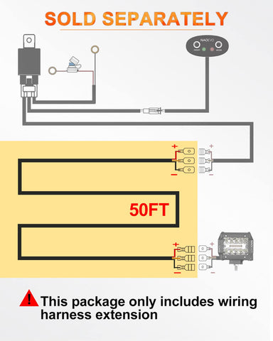 NAOEVO 16 AWG three-conductor wire used for automotive, marine, and LED projects