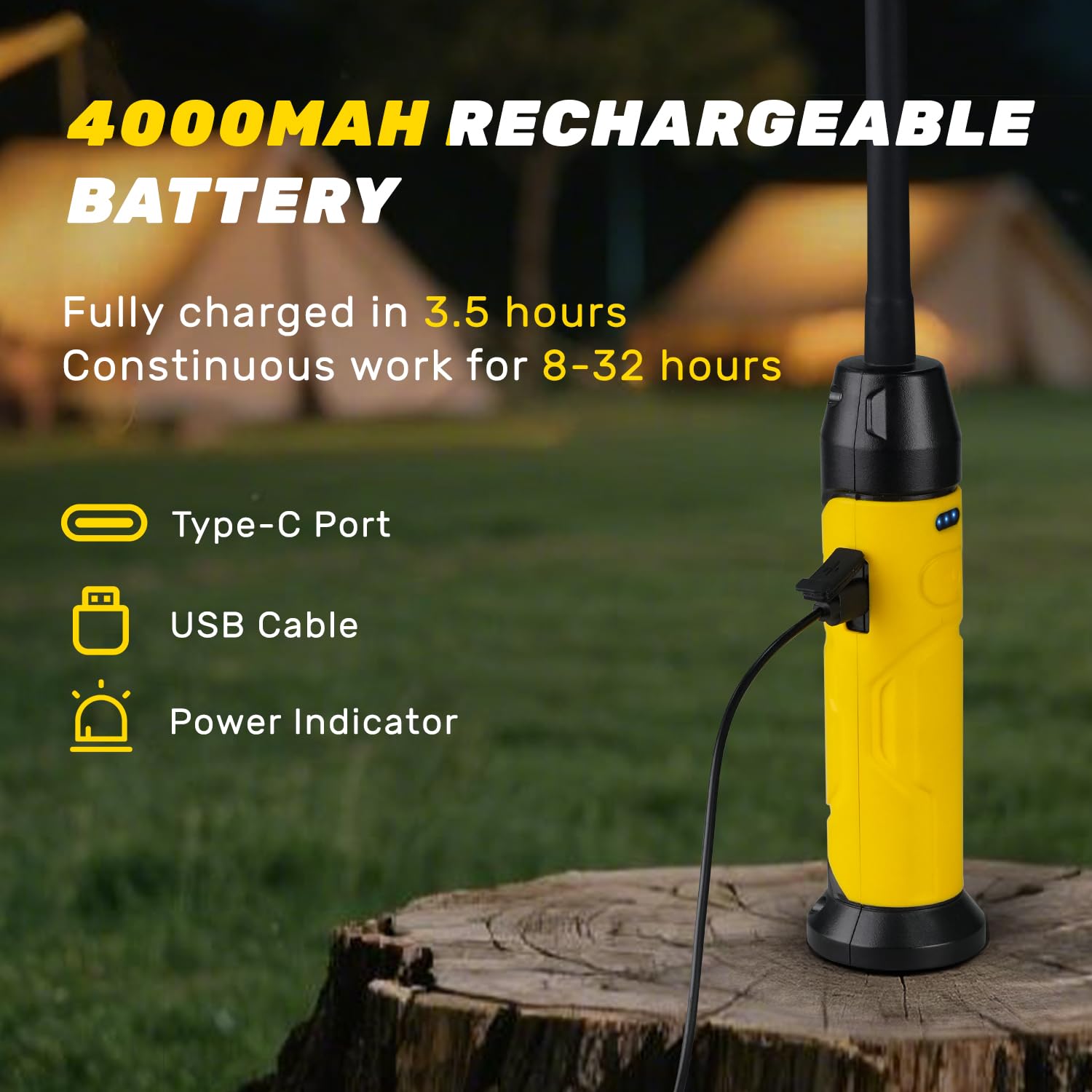 Napatyre ideal for indoor and outdoor jobs like repairs and camping